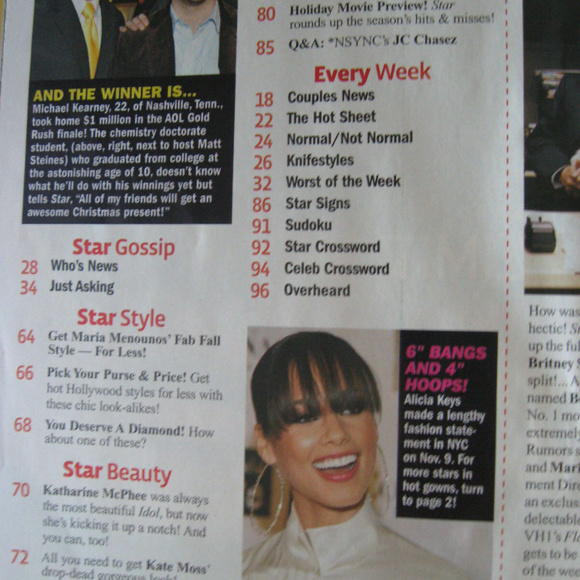 NOV 27, 2006 STAR MAG BRAD & ANGELINA TOM & KATE - Picture 6 of 7